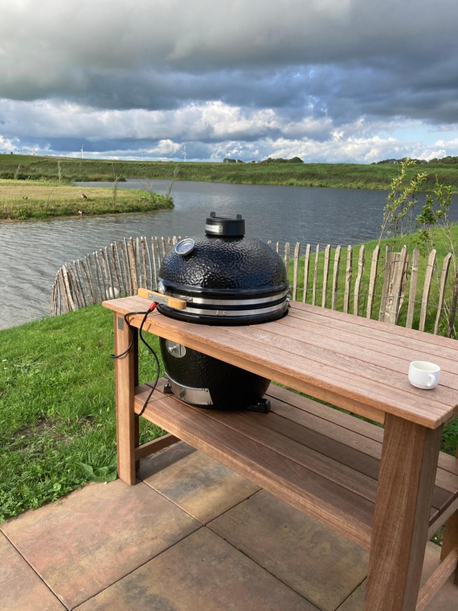 Tiny Vakantiehuis Aan Het Water Met Eigen Steiger En Airco Кампен Экстерьер фото